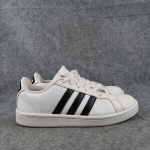Adidas Shoes Womens 7 Lifestyle Sneaker Neo Cloudfoam Comfort Casual White Black